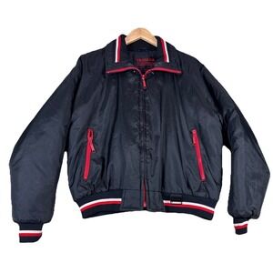 Yamaha OEM Womens Snowmobile Jacket Coat Size Large Black Red White Coat